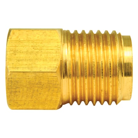 Ags Brass Adapter, Female(3/8-24 Inverted), Male(9/16-18 Inverted), 10/bag BLF-28